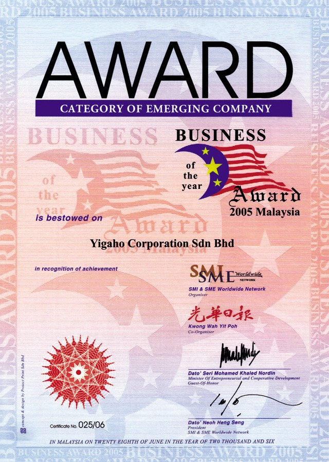 Business of the year award